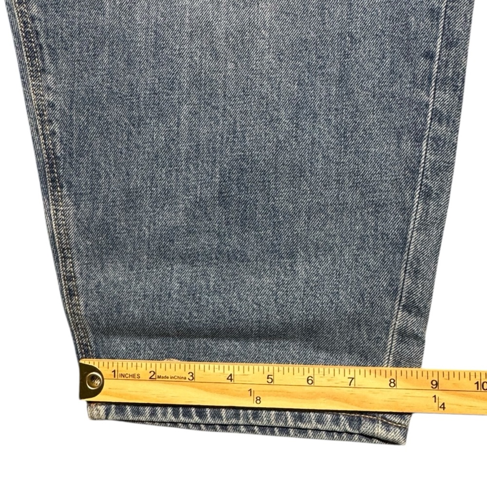 Old Navy High Rise Slouchy Tapered Ankle Jeans Womens Plus Size 28 NWT Blue - Picture 4 of 12